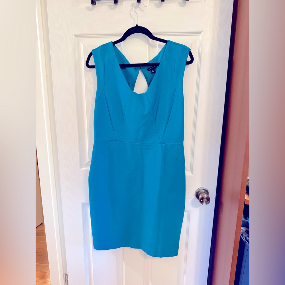 Ann Taylor Teal Dress Size 8